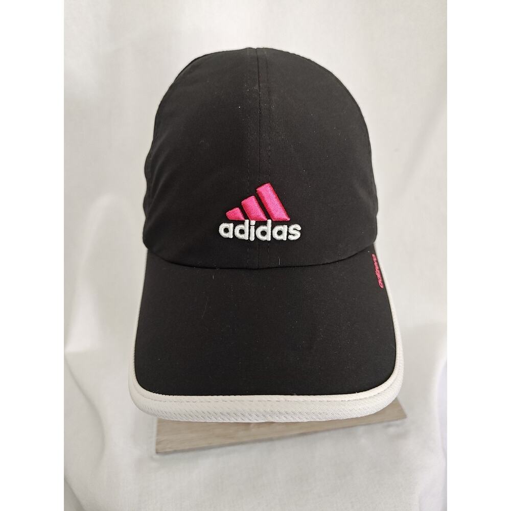 Adidas Adizero Climacool‎ Black Pink White Adjustable Women's Running Cap Hat